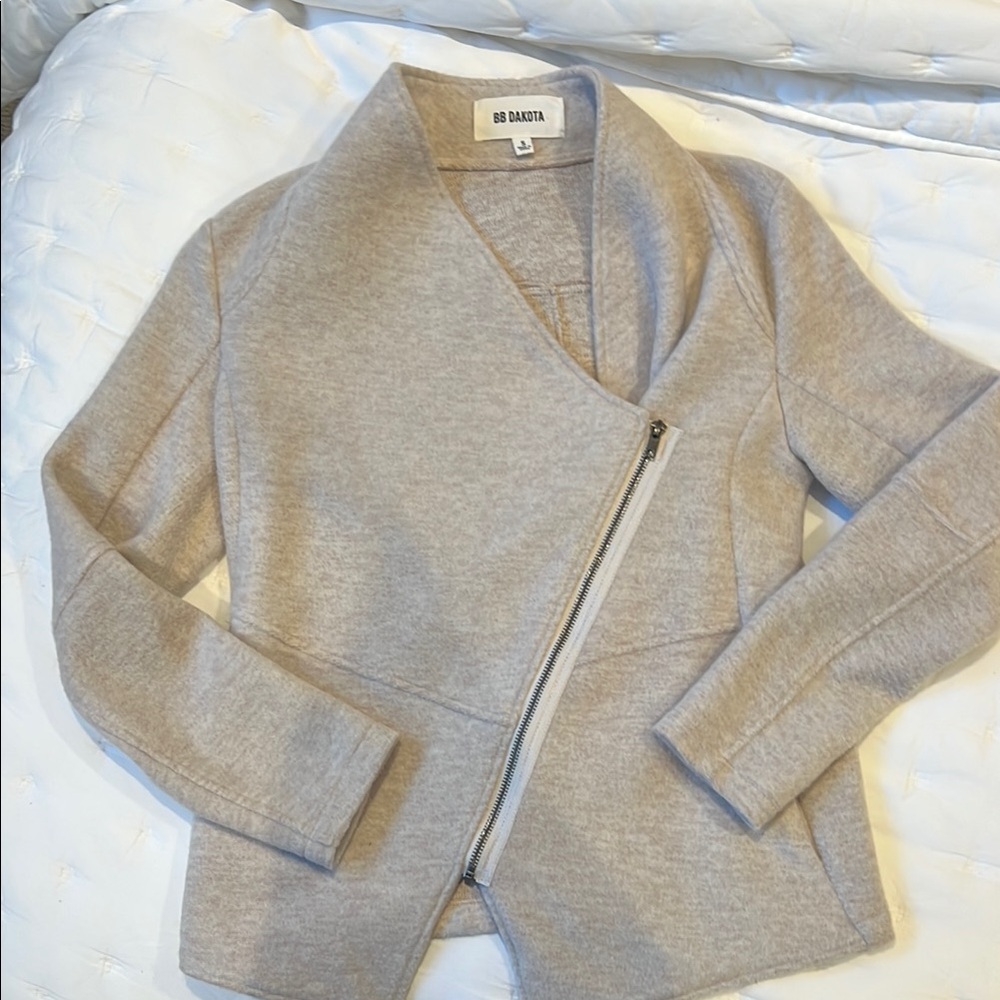 BB Dakota Asymmetrical Zip Jacket